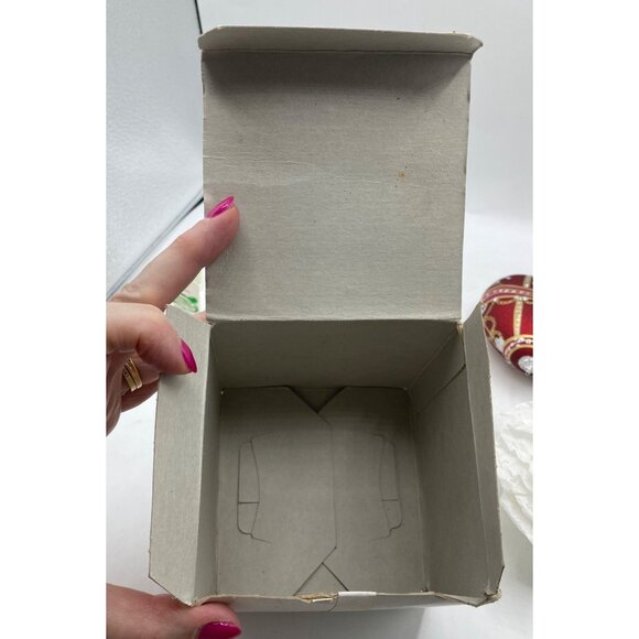 Bronner’s Handcrafted Red & Gold Heart Ornament Holiday Christmas Decor - Picture 9 of 16